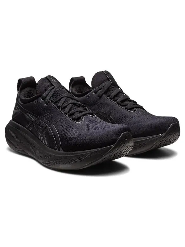 Кроссовки гель нимбус 25 Asics — изображение 3 из 4, черный
