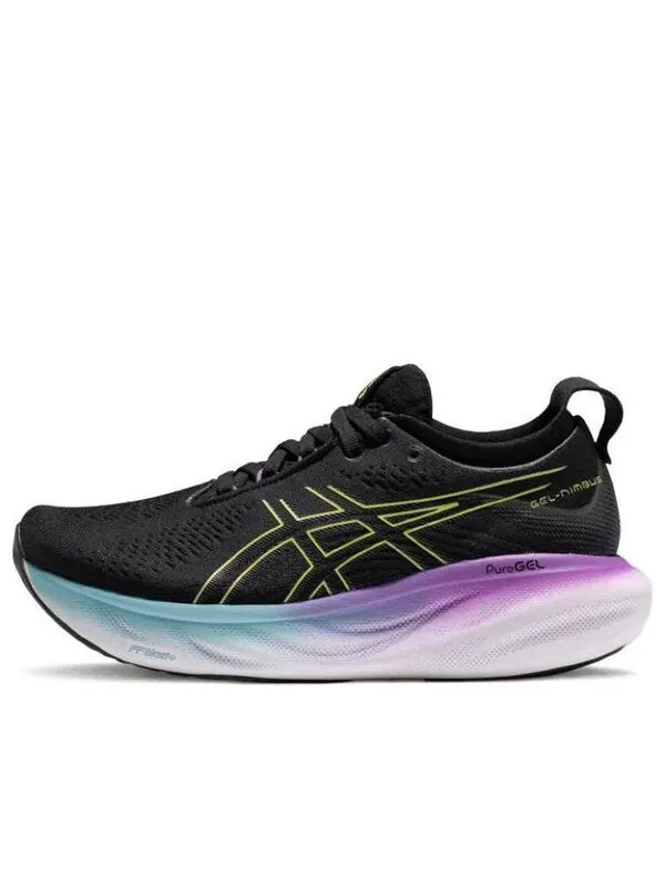 Кроссовки гель нимбус 25 Asics — изображение 1 из 3, черный/желтый