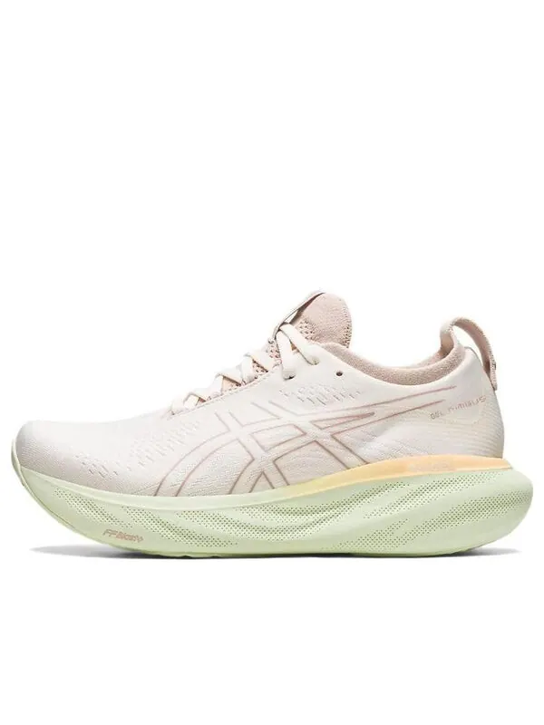 Кроссовки гель нимбус 25 Asics — изображение 1 из 4, бежевый