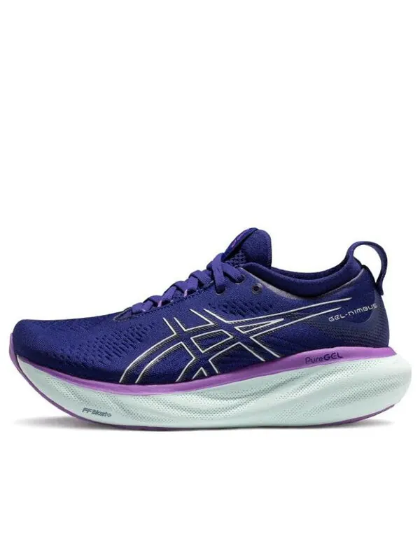 Кроссовки гель нимбус 25 Asics — изображение 1 из 3, синий