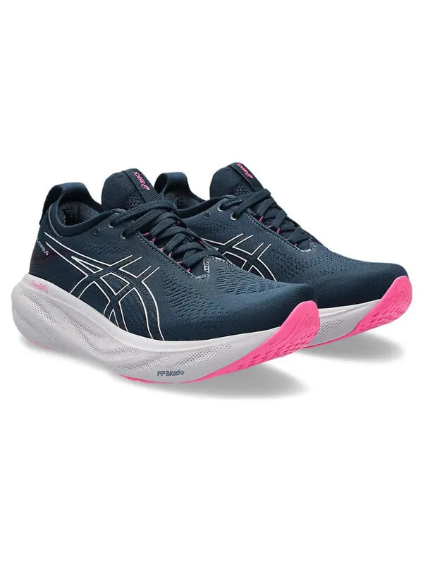 Кроссовки гель нимбус 25 Asics — изображение 3 из 4, синий