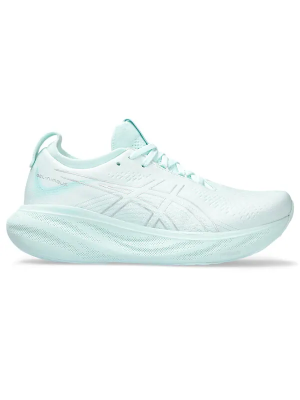 Кроссовки gel-nimbus 25 'soothing sea pure silver' Asics — изображение 2 из 4, серебристый