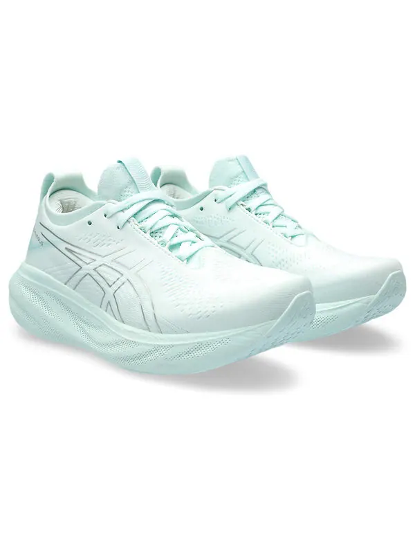 Кроссовки gel-nimbus 25 'soothing sea pure silver' Asics — изображение 3 из 4, серебристый
