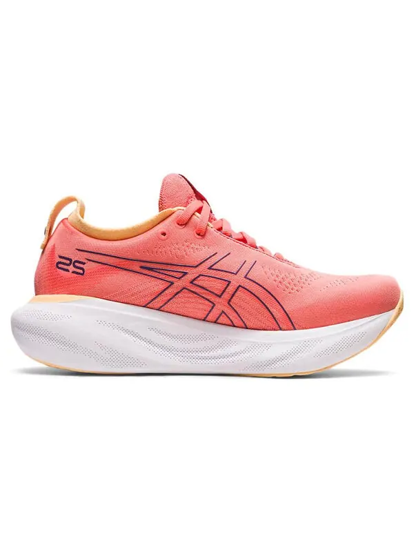 Кроссовки гель нимбус 25 Asics — изображение 2 из 4, фиолетовый