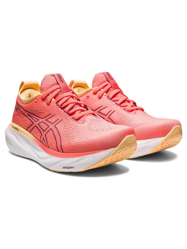 Кроссовки гель нимбус 25 Asics — изображение 3 из 4, фиолетовый