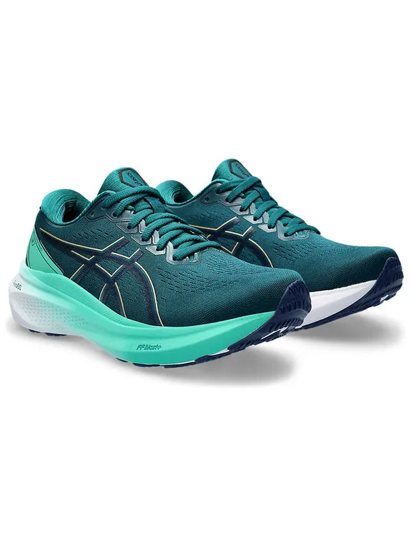 Кроссовки gel-kayano 30 running sneakers 'teal white' Asics — изображение 3 из 4, белый