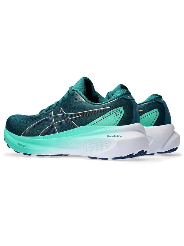 Кроссовки gel-kayano 30 running sneakers 'teal white' Asics — изображение 4 из 4, белый