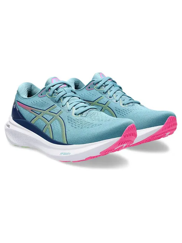 Кроссовки гель каяно 30 Asics — изображение 3 из 4, синий/зеленый