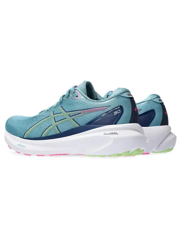 Кроссовки гель каяно 30 Asics — изображение 4 из 4, синий/зеленый