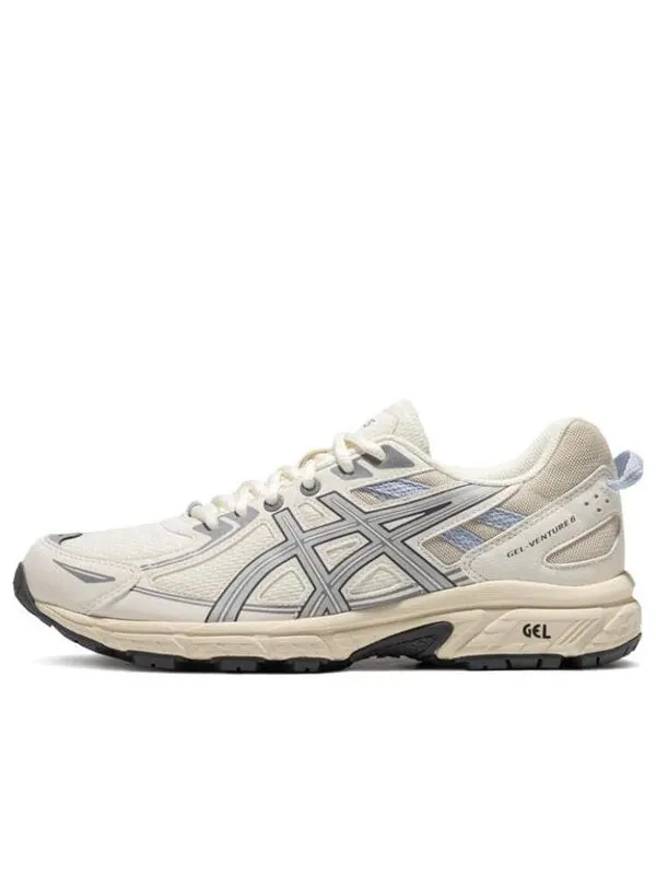 Кроссовки гель венчур 6 Asics — изображение 1 из 4, белый/серый/синий