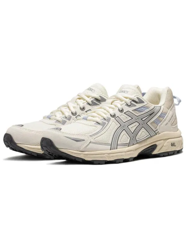 Кроссовки гель венчур 6 Asics — изображение 2 из 4, белый/серый/синий