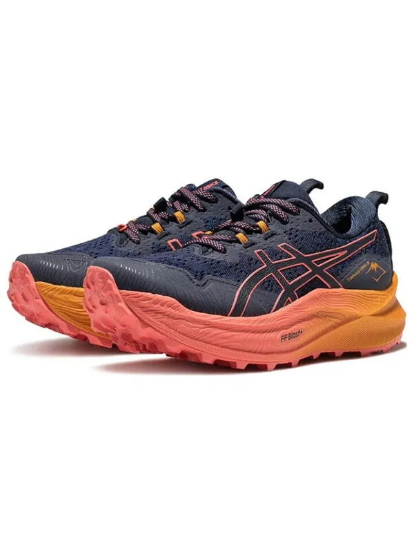 Кроссовки trabuco max 2 Asics — изображение 2 из 4, черный/оранжевый