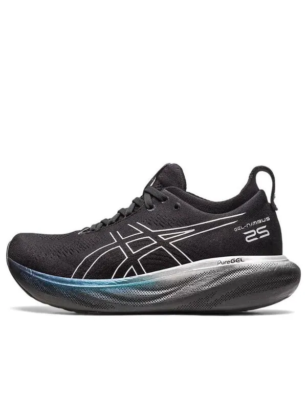 Кроссовки гель нимбус 25 платина Asics — изображение 1 из 4, черный