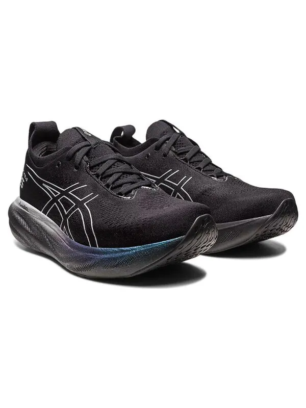 Кроссовки гель нимбус 25 платина Asics — изображение 3 из 4, черный