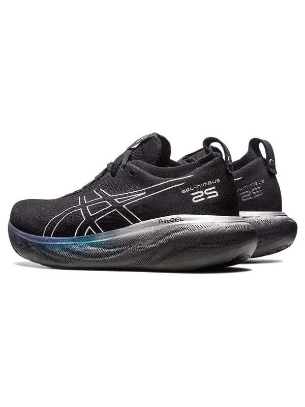 Кроссовки гель нимбус 25 платина Asics — изображение 4 из 4, черный
