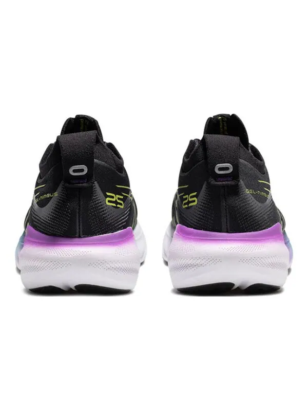 Кроссовки гель нимбус 25 Asics — изображение 4 из 4, черный желтый