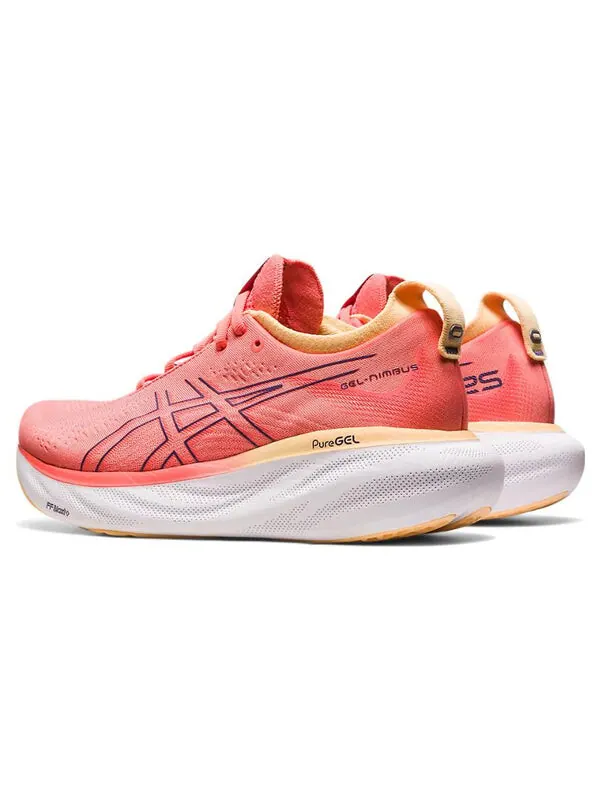 Кроссовки гель нимбус 25 ширина Asics — изображение 4 из 4, оранжевый
