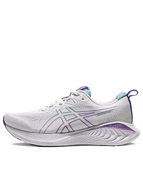 Кроссовки гель кумулус 25 Asics — изображение 1 из 3, белый/синий