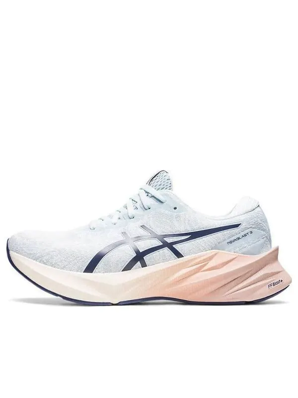 Кроссовки новабласт 3 Asics — изображение 1 из 4, синий/розовый