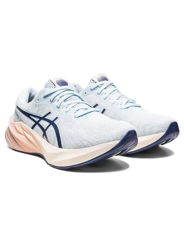 Кроссовки новабласт 3 Asics — изображение 3 из 4, синий/розовый