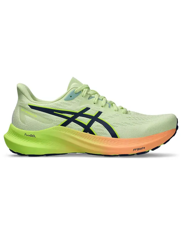 Кроссовки gt 2000 12 кроссовки Asics — изображение 2 из 4, зеленый/черный/оранжевый
