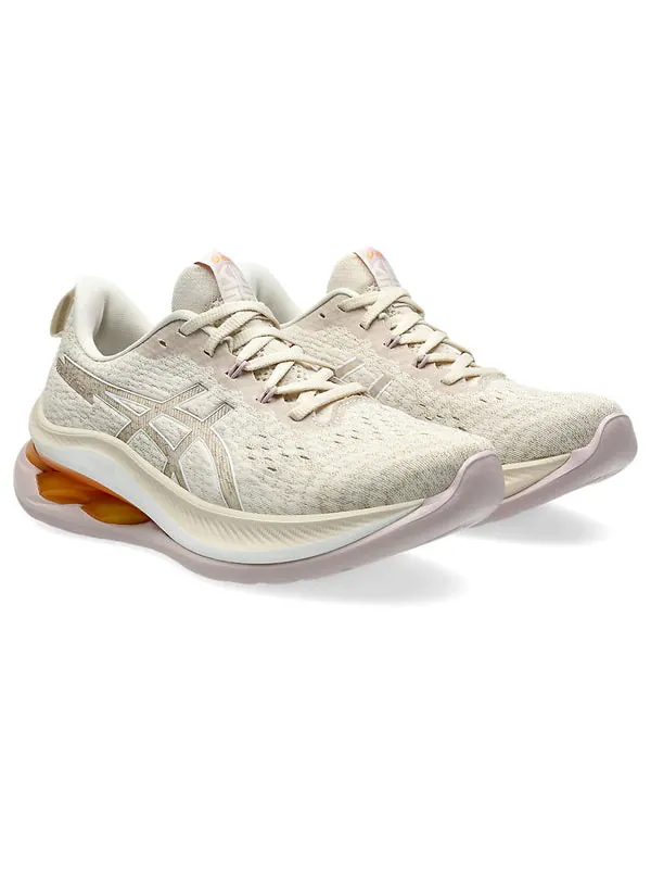 Кроссовки gel-kinsei max 'oatmeal white' Asics — изображение 3 из 4, белый