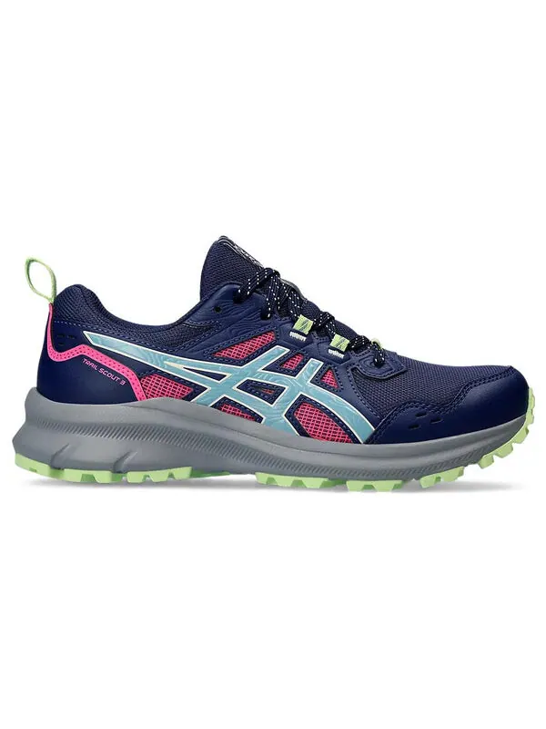 Кроссовки trail scout 3 running shoes 'deep ocean gris blue' Asics — изображение 2 из 4, глубокий/синий