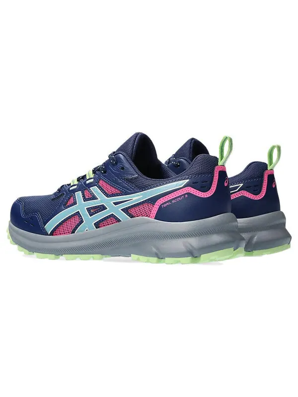 Кроссовки trail scout 3 running shoes 'deep ocean gris blue' Asics — изображение 4 из 4, глубокий/синий
