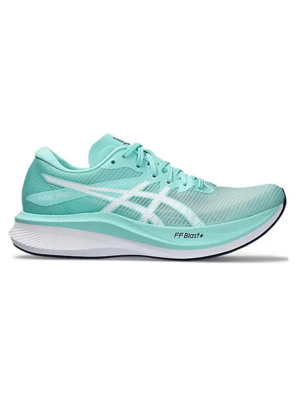 Кроссовки magic speed 3 'illuminate mint' Asics — изображение 3 из 4, белый