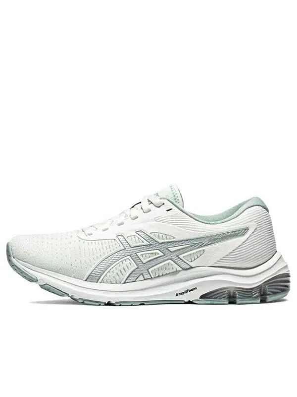 Кроссовки гелевые пульс 12 кроссовки Asics — изображение 1 из 4, зеленый/белый