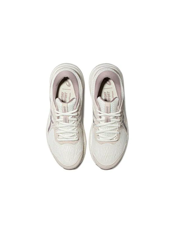Кроссовки гель contend 7 беговые кроссовки Asics — изображение 3 из 4, белый/фиолетовый/бежевый