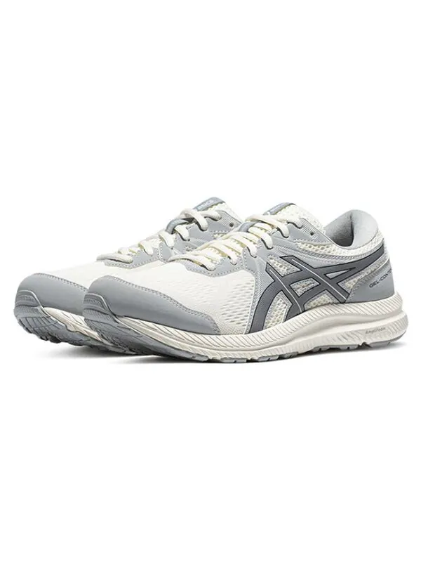 Кроссовки гель contend 7 беговые кроссовки Asics — изображение 2 из 3, белый/серый