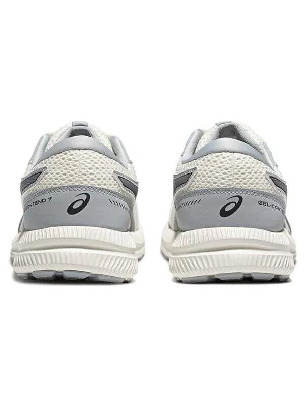 Кроссовки гель contend 7 беговые кроссовки Asics — изображение 3 из 3, белый/серый