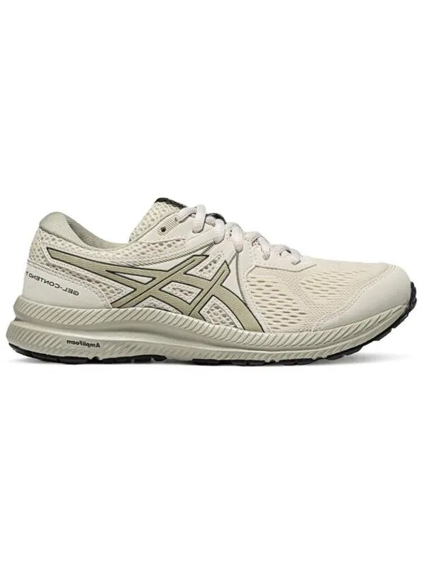 Кроссовки гель contend 7 кроссовки Asics — изображение 2 из 4, бежевый/белый/черный