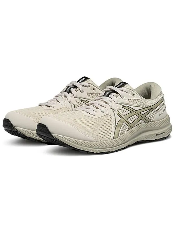 Кроссовки гель contend 7 кроссовки Asics — изображение 3 из 4, бежевый/белый/черный