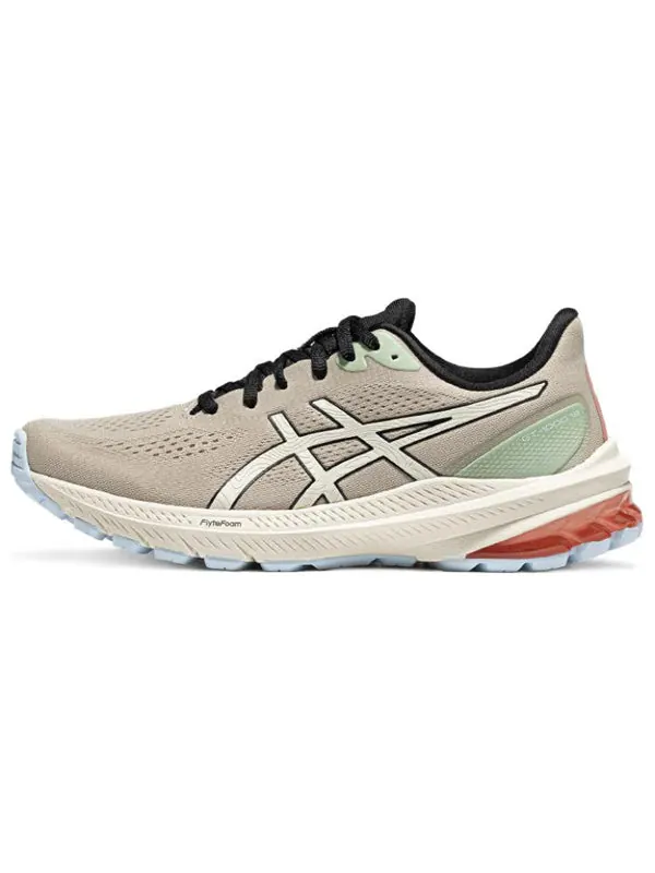 Кроссовки gt-1000 12 tr 'nature bathing khaki green' Asics — изображение 2 из 4, розовый