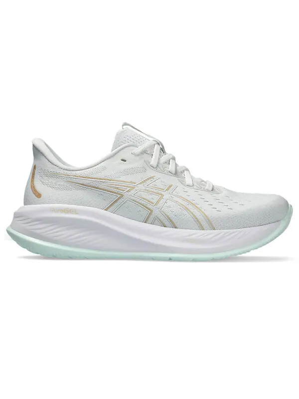 Кроссовки гель кумулус 26 нейтральные кроссовки Asics — изображение 2 из 4, белый/бледный