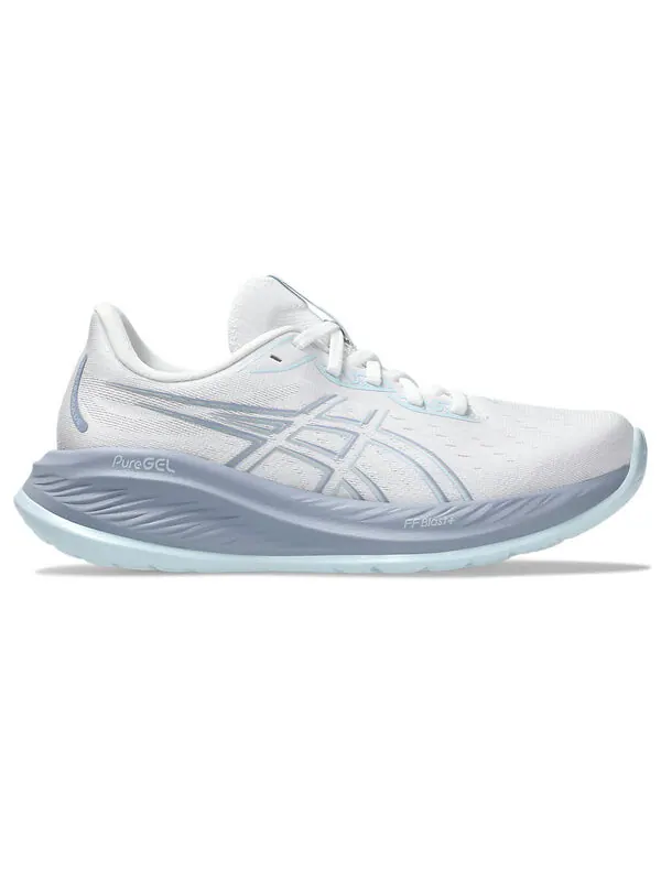 Кроссовки гелевые кумулус 26 кроссовки Asics — изображение 2 из 4, белый/серый/синий