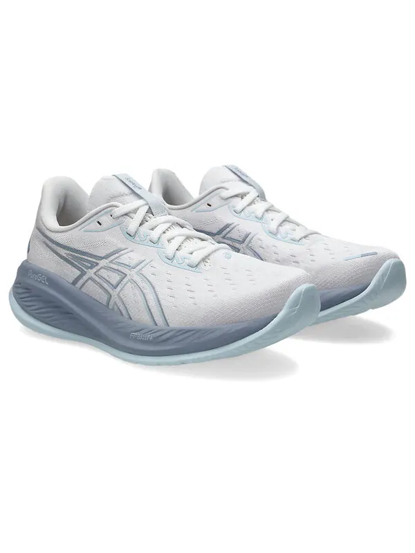 Кроссовки гелевые кумулус 26 кроссовки Asics — изображение 3 из 4, белый/серый/синий