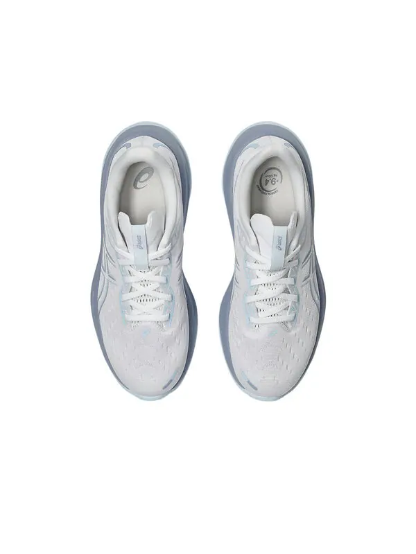 Кроссовки гелевые кумулус 26 кроссовки Asics — изображение 4 из 4, белый/серый/синий