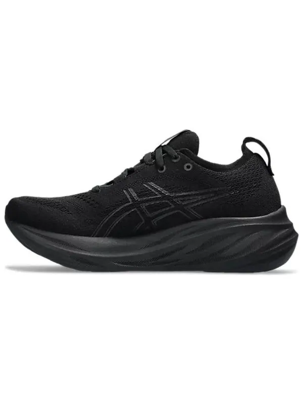 Кроссовки гель нимбус 26 Asics — изображение 2 из 4, черный/черный
