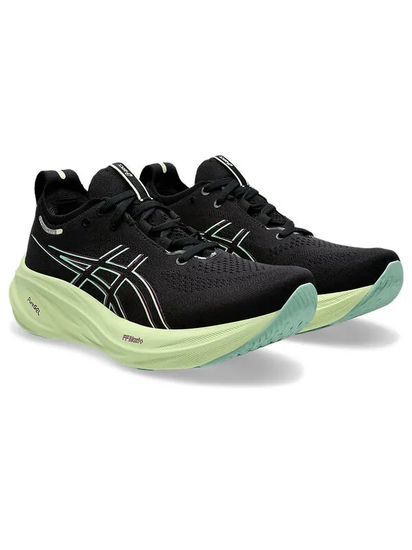 Кроссовки gel-nimbus 26 'black cool matcha' Asics — изображение 3 из 4, черный