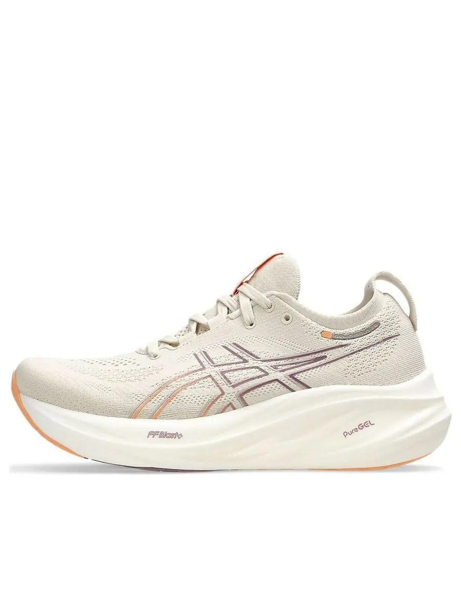 Кроссовки (WMNS) ASICS Gel-Nimbus 26 'Oatmeal Faded Orange' — изображение 1 из 7, серый