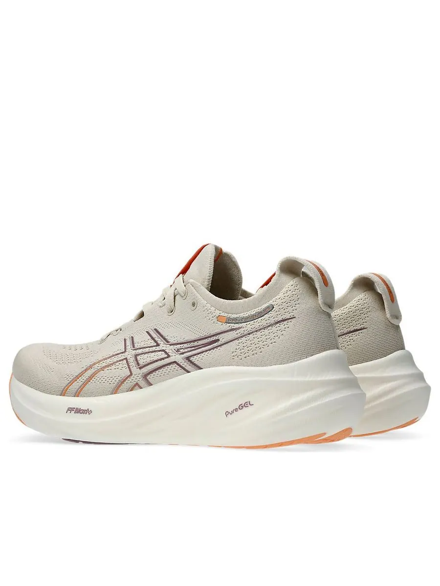Кроссовки (WMNS) ASICS Gel-Nimbus 26 'Oatmeal Faded Orange' — изображение 4 из 7, серый