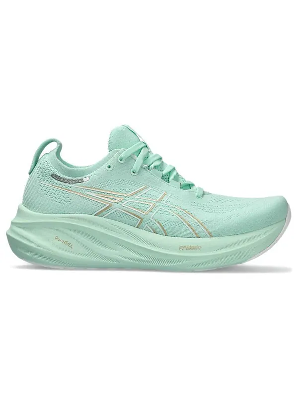 Кроссовки gel-nimbus 26 'mint tint' Asics — изображение 3 из 4, зеленый