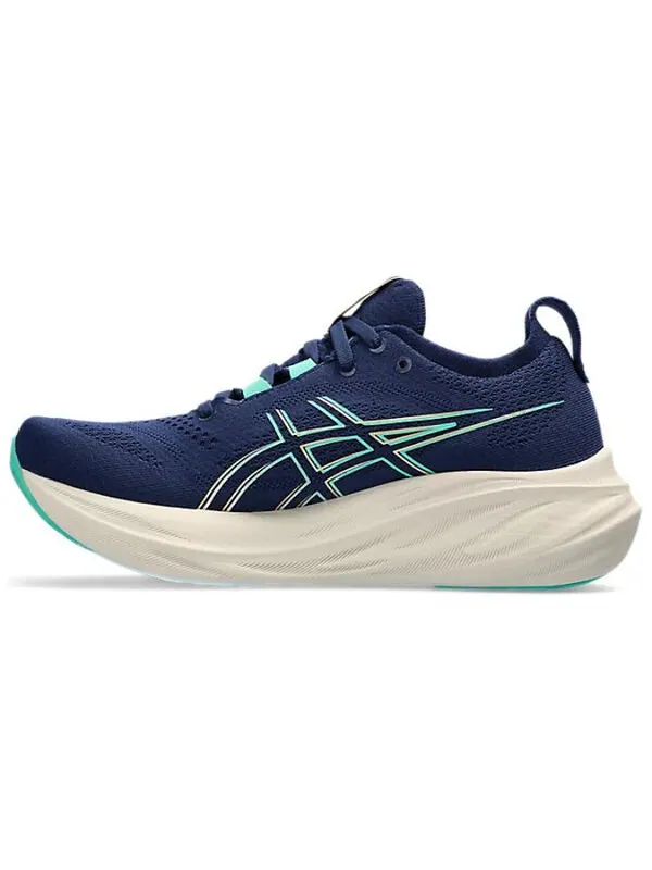 Кроссовки гель нимбус 26 ширина Asics — изображение 2 из 4, синий