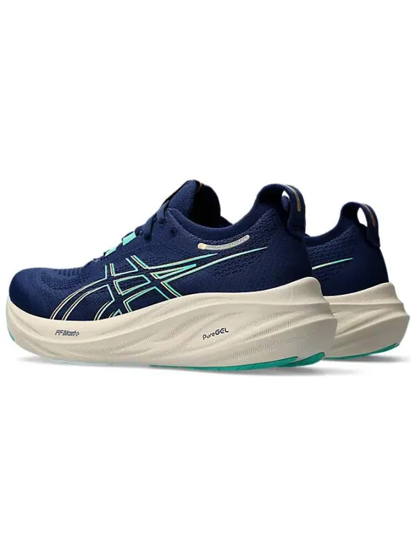 Кроссовки гель нимбус 26 ширина Asics — изображение 4 из 4, синий