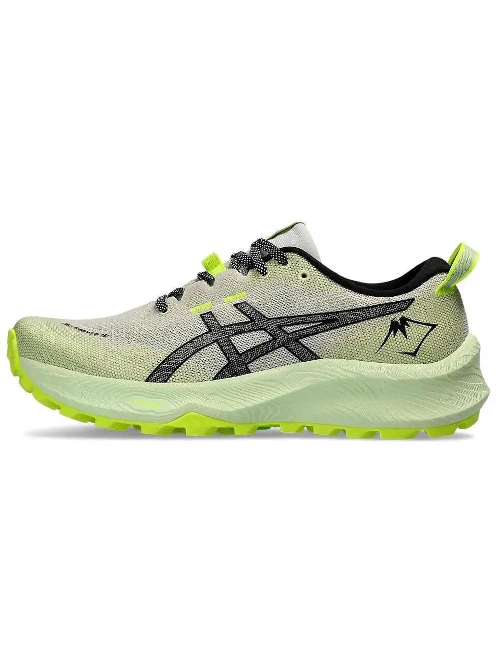 Кроссовки ASICS Wmns Gel Trabuco 12 Oatmeal Matcha — изображение 1 из 5, зеленый