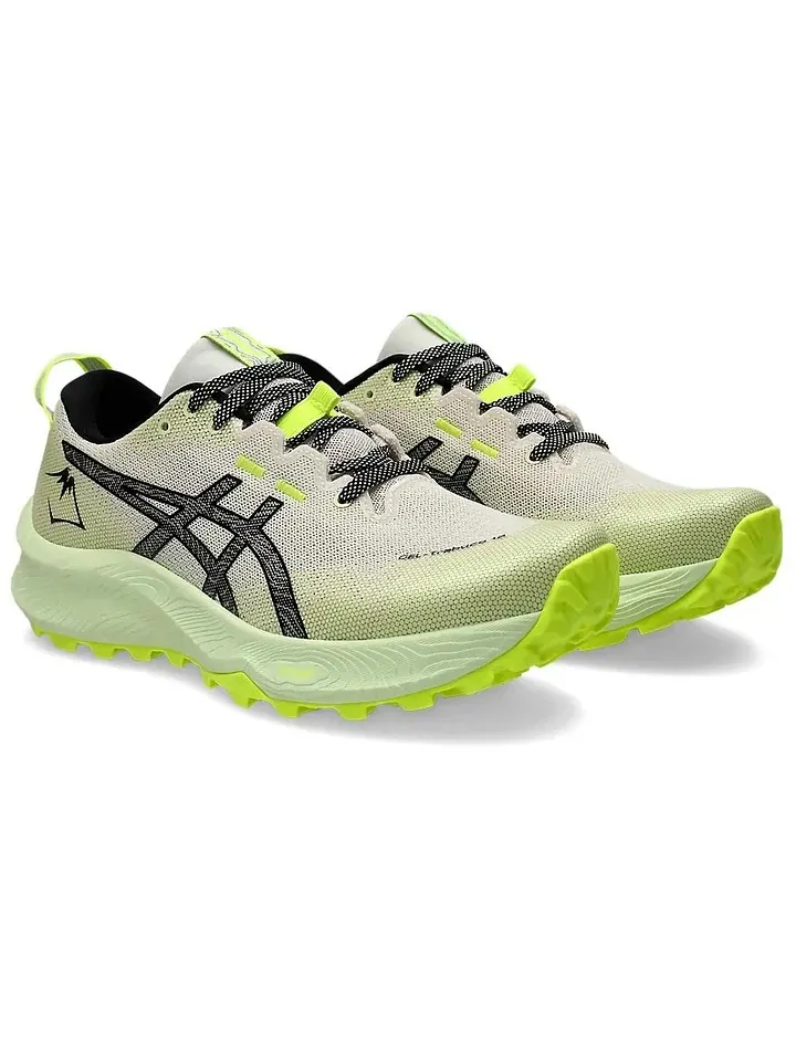 Кроссовки ASICS Wmns Gel Trabuco 12 Oatmeal Matcha — изображение 3 из 5, зеленый