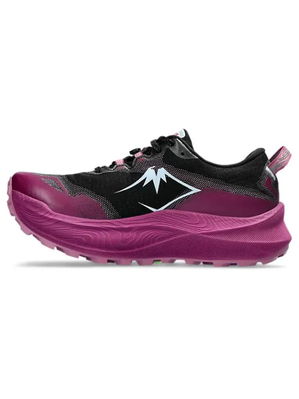 Кроссовки trabuco max 3 Asics — изображение 2 из 4, черный/светлый синий